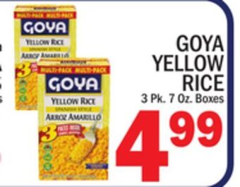 C Town Goya yellow rice offer