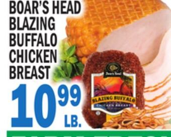 C Town Boar's head blazing buffalo chicken breast offer