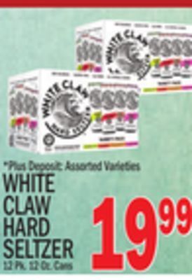 C Town White claw hard seltzer offer