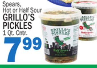 C Town Grillo's pickles offer