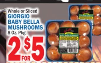 C Town Giorgio baby bella mushrooms offer