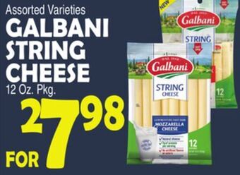 Bravo Supermarkets Galbani string cheese offer