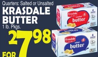 Bravo Supermarkets Krasdale butter offer