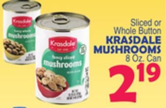 Bravo Supermarkets Krasdale mushrooms offer