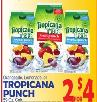 Bravo Supermarkets Tropicana punch offer