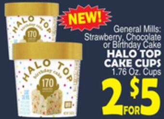 Bravo Supermarkets Halo top cake cups offer