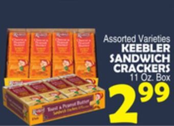 Bravo Supermarkets Keebler sandwich crackers offer