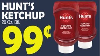 Bravo Supermarkets Hunt's ketchup offer