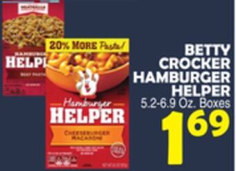 Bravo Supermarkets Betty crocker hamburger helper offer