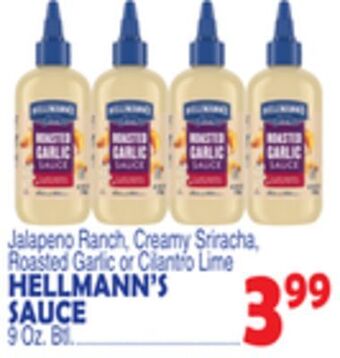 Bravo Supermarkets Hellmann's sauce offer