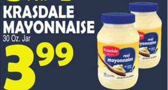 Bravo Supermarkets Krasdale mayonnaise offer