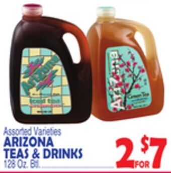 Bravo Supermarkets Arizona teas & drinks offer