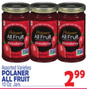 Bravo Supermarkets Polaner all fruit offer