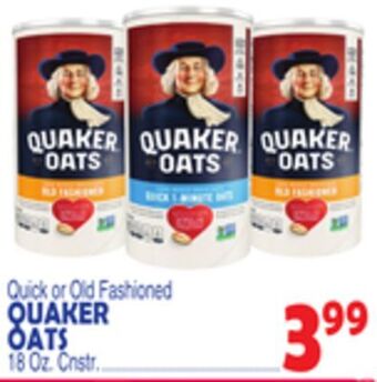 Bravo Supermarkets Quaker oats offer