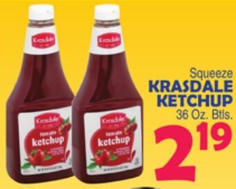 Bravo Supermarkets Krasdale ketchup offer