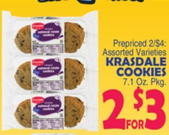 Bravo Supermarkets Krasdale cookies offer