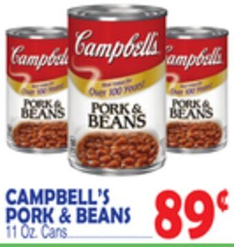 Bravo Supermarkets Campbell's pork & beans offer