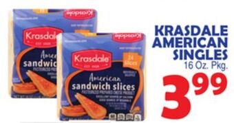 Bravo Supermarkets Krasdale american singles offer