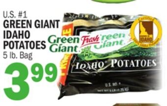 Bravo Supermarkets Green giant idaho potatoes offer