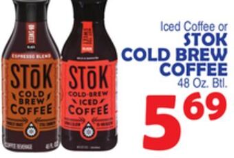 Bravo Supermarkets Stok cold brew coffee offer