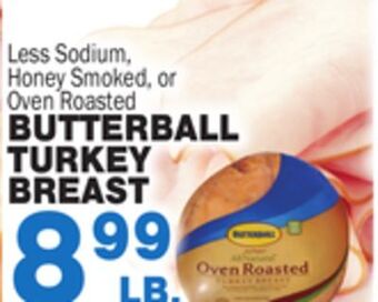 Bravo Supermarkets Butterball turkey breast offer