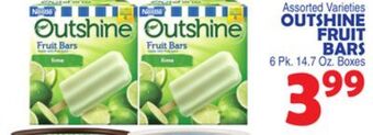 Bravo Supermarkets Outshine fruit bars offer