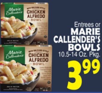 Bravo Supermarkets Marie callender's bowls offer