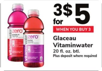 ACME Glaceau vitaminwater offer