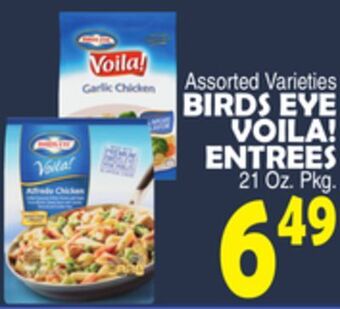 Bravo Supermarkets Birds eye voila! entrees offer
