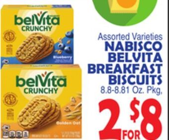 Bravo Supermarkets Nabisco belvita breakfast biscuits offer