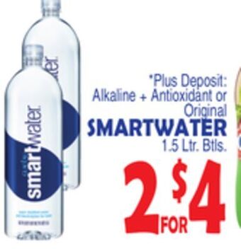 Bravo Supermarkets Smartwater offer