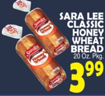 Bravo Supermarkets Sara lee classic honey wheat bread offer