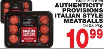 Bravo Supermarkets Authenticity provisions italian style meatballs offer