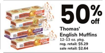ACME Thomas' english muffins offer