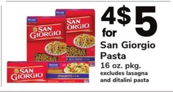 ACME San giorgio pasta offer