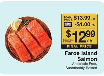 Fairway Store Market Faroe island salmon offer
