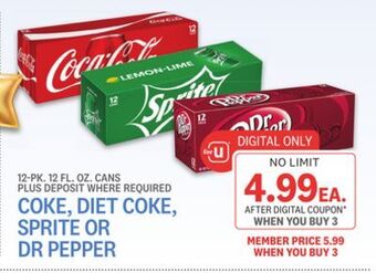Kings Food Markets Coke, diet coke, sprite or dr pepper offer