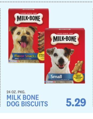 Kings Food Markets Milk bone dog biscuits offer