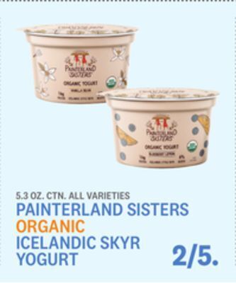 Kings Food Markets Painterland sisters organic icelandic skyr yogurt offer