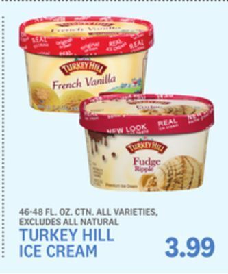 Kings Food Markets Turkey hill ice cream offer