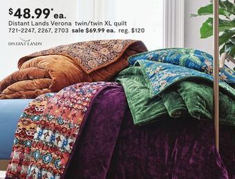 JC Penney Distant lands verona twin/twin xl quilt offer
