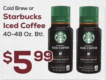 DeCicco & Sons Starbucks iced coffee offer