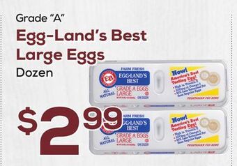 DeCicco & Sons Egg-land's best large eggs offer