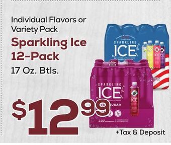 DeCicco & Sons Sparkling ice 12-pack offer