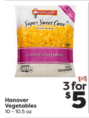 Weis Markets Hanover vegetables offer