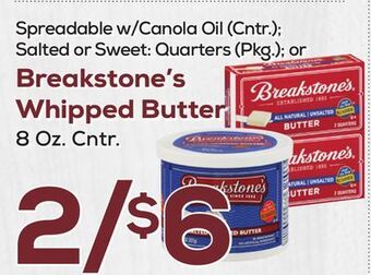 DeCicco & Sons Breakstone's whipped butter 8 oz. cntr. offer