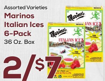 DeCicco & Sons Marinos italian ices 6-pack offer