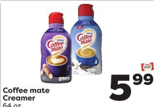 Weis Markets Coffee mate creamer offer
