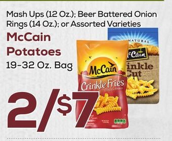 DeCicco & Sons Mccain potatoes 19-32 oz. bag offer
