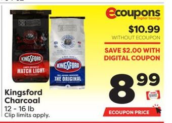 Weis Markets Kingsford charcoal offer